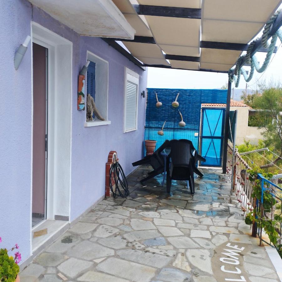 Vila Aegeanheaven Skála Eresoú Exteriér fotografie